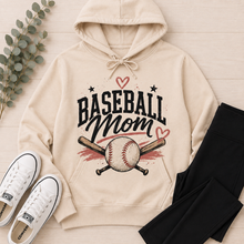 Load image into Gallery viewer, Baseball Mom HOODIE
