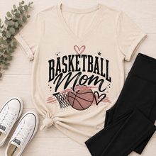 Load image into Gallery viewer, Basketball Mom V-NECK
