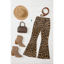 Load image into Gallery viewer, Ready to Ship | The Francesca Leopard Super Flare Leggings*
