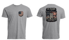 Load image into Gallery viewer, 9/11 - 25 Year Memorial T-shirt 🇺🇲
