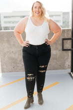 Load image into Gallery viewer, Into The Wild Distressed Skinny Jeans
