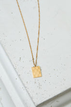 Load image into Gallery viewer, Checkered Pendant Necklace
