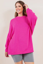 Load image into Gallery viewer, PREORDER: Ribbed Pullover in Four Colors
