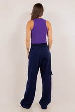 Load image into Gallery viewer, PREORDER: Ponte Stretch Cargo Pants In Five Colors
