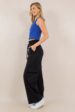Load image into Gallery viewer, PREORDER: Ponte Stretch Cargo Pants In Five Colors
