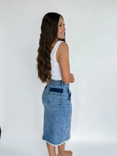 Load image into Gallery viewer, PREORDER: Riviera Denim Skirt
