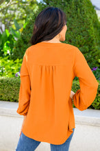 Load image into Gallery viewer, Bop To The Top Puff Sleeve Blouse In Caramel

