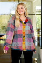 Load image into Gallery viewer, Nothing But Adventure Plaid Cardigan
