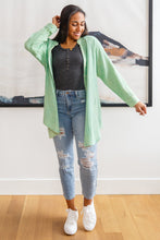 Load image into Gallery viewer, Corey Button Up Top In Vintage Green
