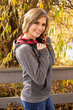 Load image into Gallery viewer, Quilted Buffalo Plaid Pullover
