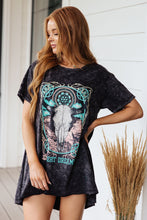 Load image into Gallery viewer, Desert Dreamer Acid Was Graphic T Dress
