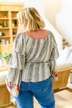 Load image into Gallery viewer, Don&#39;t Tempt Me Embroidered Blouse
