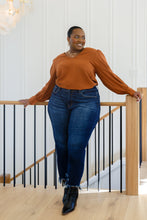 Load image into Gallery viewer, Enjoy This Moment V Neck Blouse In Toffee
