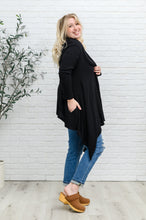 Load image into Gallery viewer, Ever Soft Cascade Cardigan With Pockets In Black
