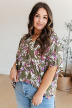 Load image into Gallery viewer, Flower Girl Floral V-Neck Top
