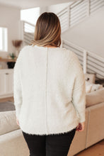 Load image into Gallery viewer, Fuzzy Wuzzy Sweater in Frosty Gray
