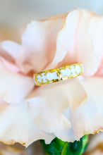 Load image into Gallery viewer, Carolina Hand Crafted White Pattern Ring
