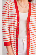 Load image into Gallery viewer, Have You Heard Cardigan in Red
