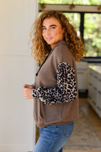 Load image into Gallery viewer, Here And There Leopard Print Hoodie
