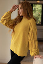 Load image into Gallery viewer, Honey Be Mine Balloon Sleeve Sweater
