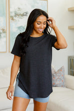 Load image into Gallery viewer, Kathleen Waffle Knit Top in Black
