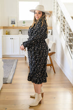 Load image into Gallery viewer, Larissa Long Sleeve Ruffle Hem Dress
