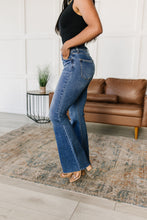 Load image into Gallery viewer, Layla High Rise Raw Hem Flare Jeans
