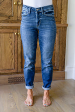 Load image into Gallery viewer, London Midrise Cuffed Boyfriend Jeans

