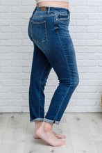 Load image into Gallery viewer, London Midrise Cuffed Boyfriend Jeans
