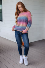 Load image into Gallery viewer, Make Your Own Kind of Music Rainbow Sweater
