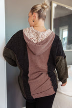 Load image into Gallery viewer, Mixed Emotions Color Block Hoodie
