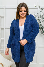 Load image into Gallery viewer, Mountain Mornings Cardigan In Navy
