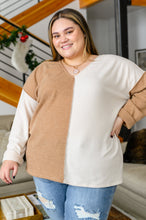Load image into Gallery viewer, No Better Place Color Block Long Sleeve V-Neck Top
