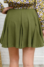 Load image into Gallery viewer, November Romance Skort in Olive
