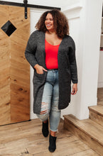 Load image into Gallery viewer, One Of The Girls Cardi In Charcoal
