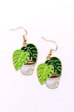 Load image into Gallery viewer, Plant Lover Potted Plant Earrings
