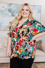 Load image into Gallery viewer, Pretty in Paradise Floral Blouse
