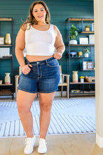 Load image into Gallery viewer, Riley Mid Rise Classic Denim Shorts

