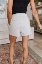 Load image into Gallery viewer, Sitting, Waiting, Wishing Linen Blend Shorts in Oatmeal
