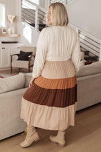 Load image into Gallery viewer, Spice of Life Color Block Midi Dress
