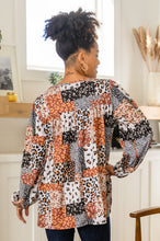 Load image into Gallery viewer, Sqaures of Fun Long Sleeve Top
