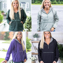 Load image into Gallery viewer, PREORDER: Abby Leopard Windbreaker in Four Colors
