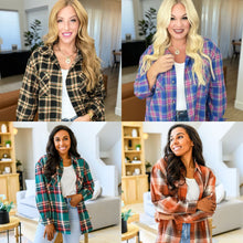 Load image into Gallery viewer, PREORDER: Lightweight Plaid Flannel In Four Colors
