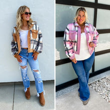 Load image into Gallery viewer, PREORDER: Breckenridge Plaid Shacket in Two Colors
