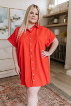 Load image into Gallery viewer, Tell Me About It Shirt Dress
