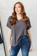 Load image into Gallery viewer, The Weekender Top in Charcoal
