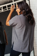 Load image into Gallery viewer, The Weekender Top in Charcoal
