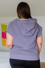 Load image into Gallery viewer, Up And Ready Cap Sleeve Workout Hoodie
