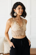 Load image into Gallery viewer, Live In Lace Bralette in Taupe
