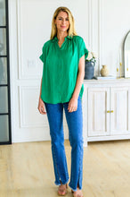Load image into Gallery viewer, Working On Me Top in Kelly Green
